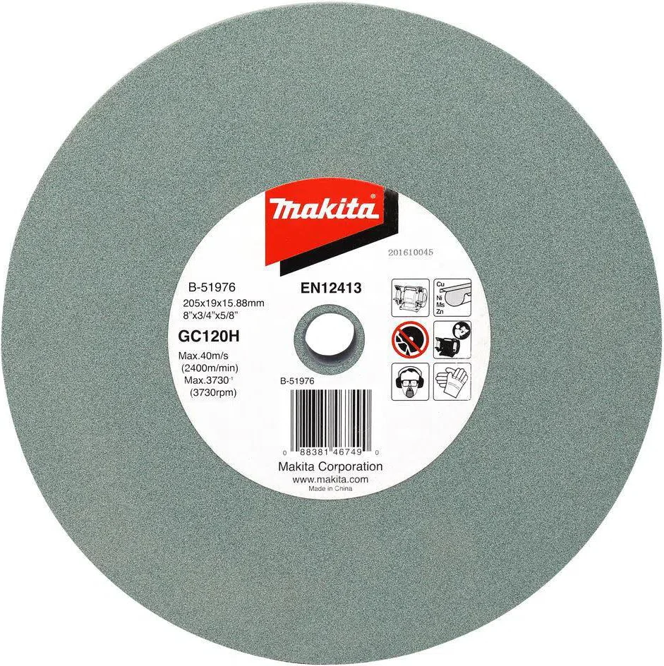 Makita B-51976 Slijpst. 205x19x15,88mm GC120H
