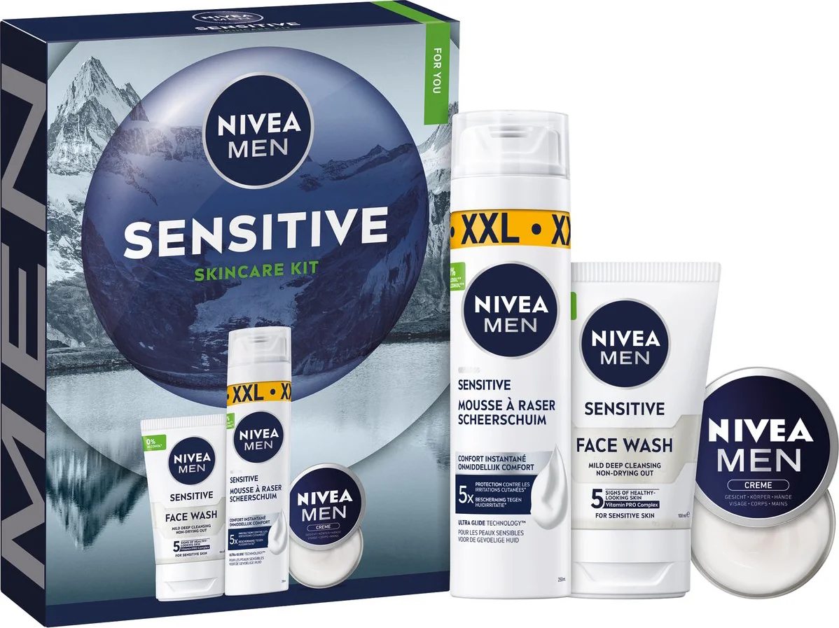 NIVEA Men Geschenkset Sensitive Kit 1 set