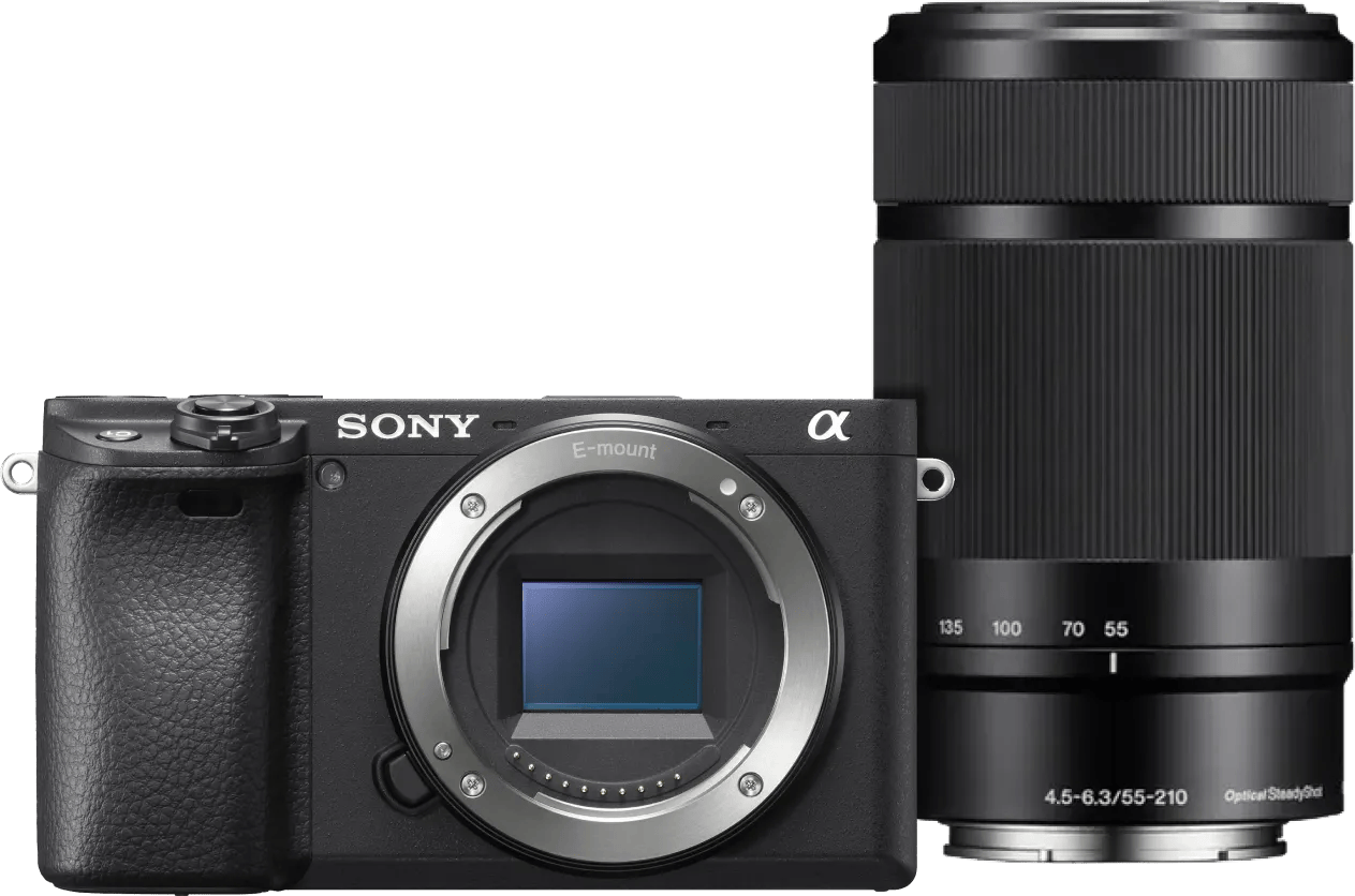 Sony Alpha A6400 + E PZ 16-50mm II + 55-210mm