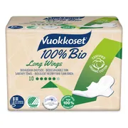 Vuokkoset Maandverband Long Wings Bio 10ST