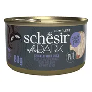 12x Schesir After Dark Paté Kip & Eend 80 gr