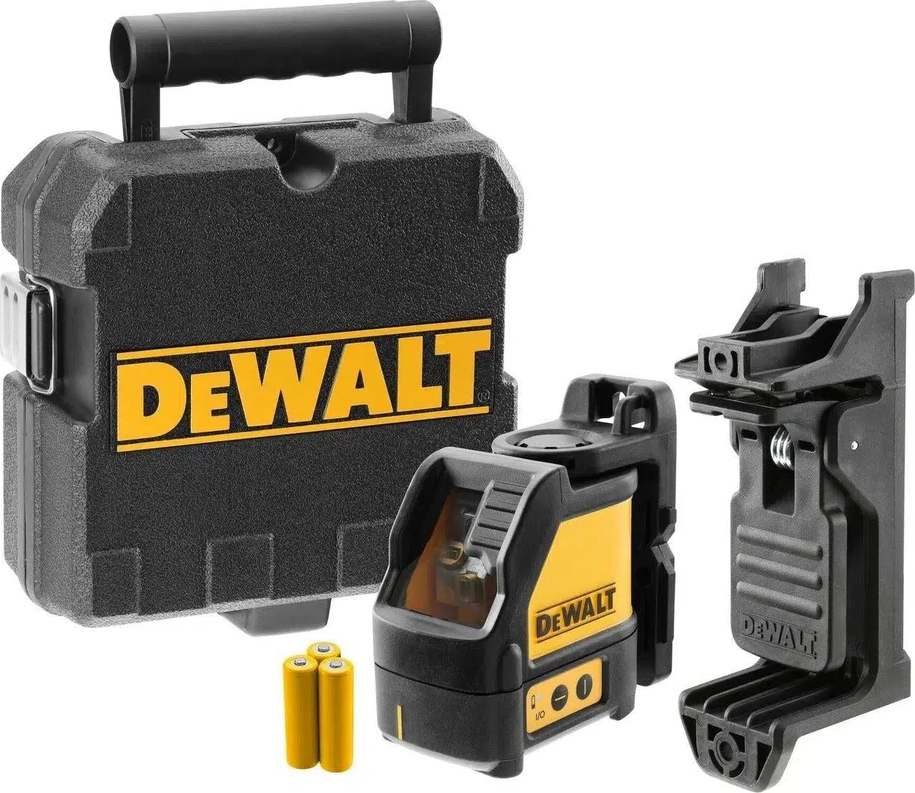 DeWALT DW088K Zelfnivellerende Kruislijnlaser - 2 Stralen - Rood