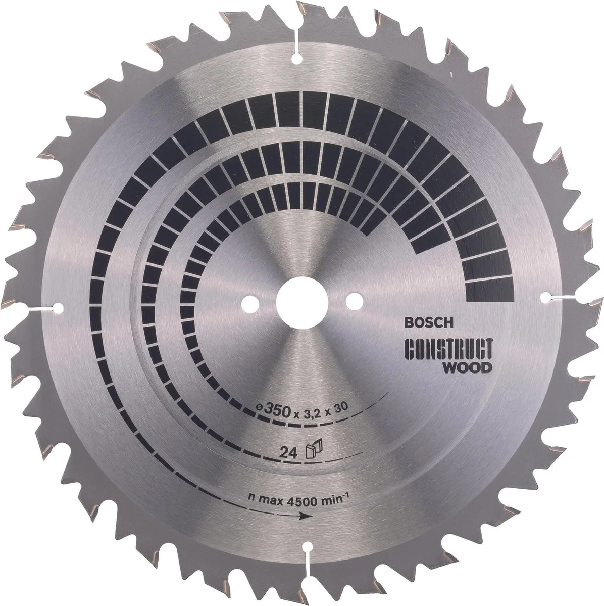 Bosch Professional Cirkelzaagblad PRO Wood | Ø 350 x 3,2 x 30mm 24T - 2608640702