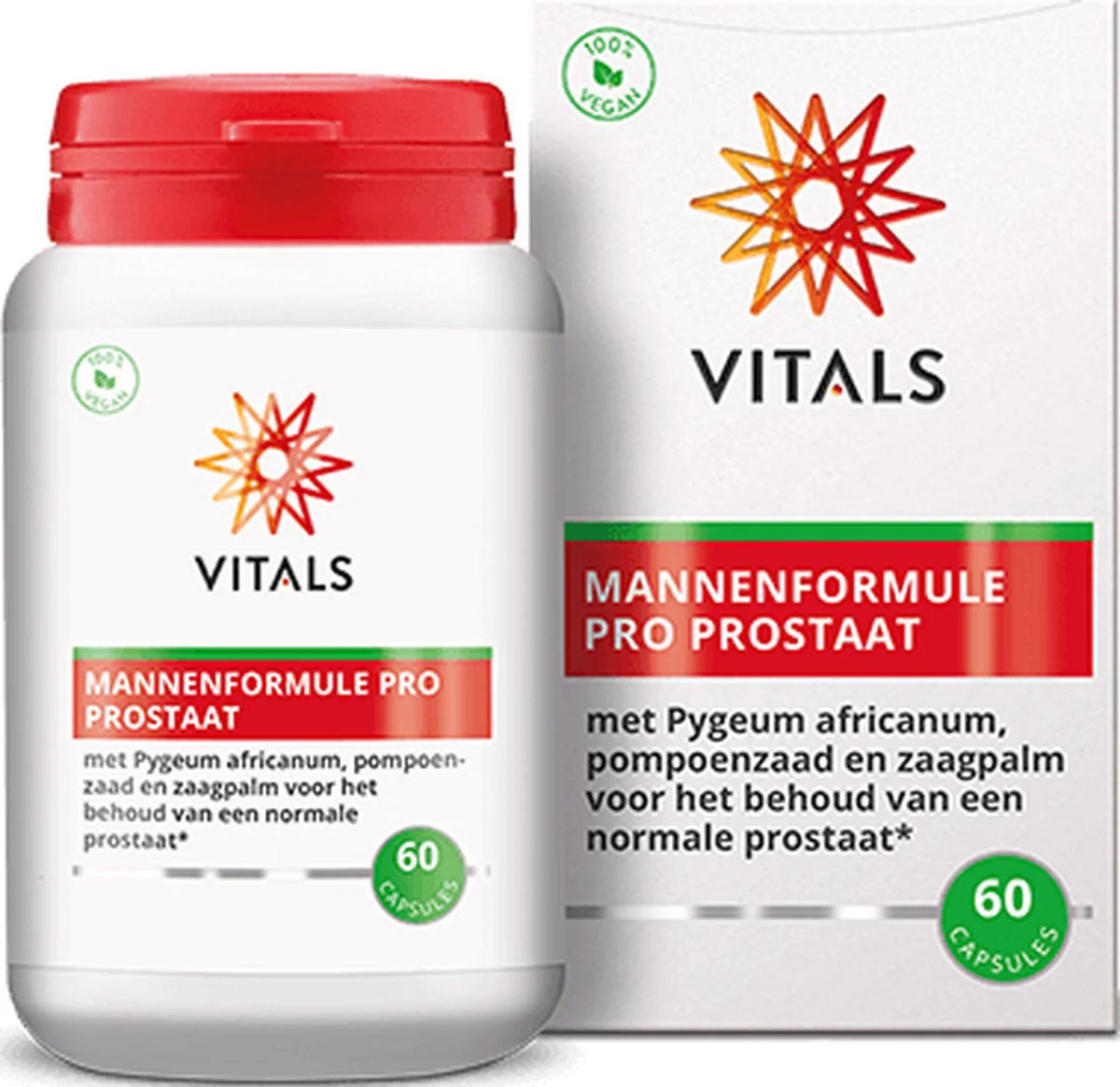 Vitals Mannenformule Pro Prostaat 60 vegacapsules