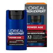 3x L'Oréal Men Expert Power Age Revitaliserende 24H Gezichtscrème 50 ml