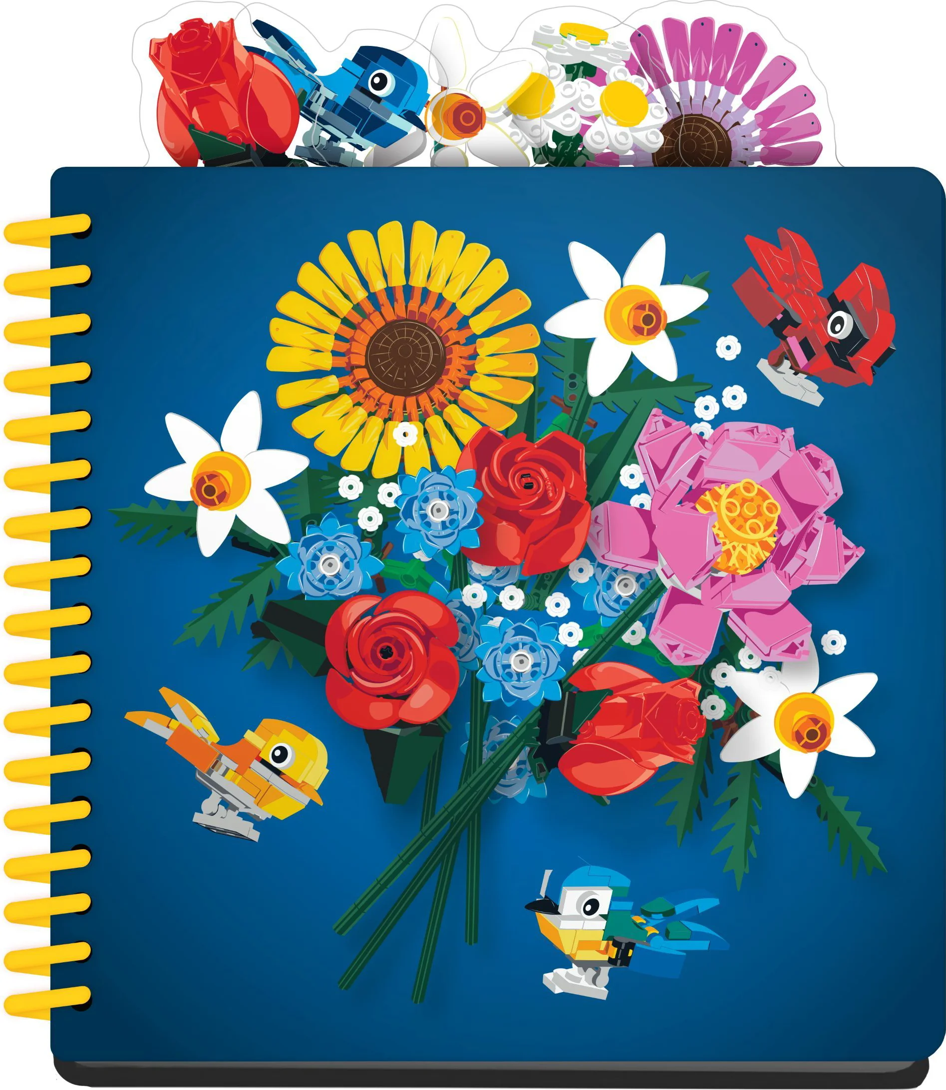 LEGO Notitieboekje met tabbladen