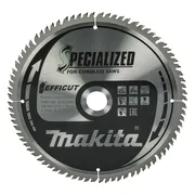 Makita Afkortzaagblad voor Hout | Efficut | Ø 260mm Asgat 30mm 80T - B-67290