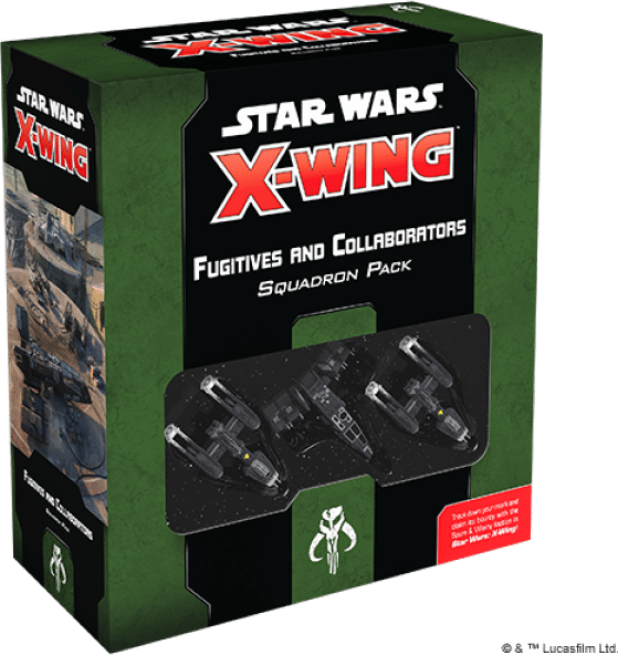 Star Wars: X-Wing Second Edition - Fugitives and Collaborators Squadron Pack