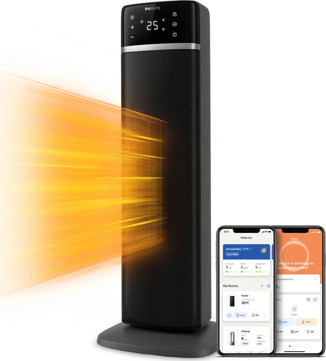 Philips Keramische Energiebesparende Verwarming 5000-serie