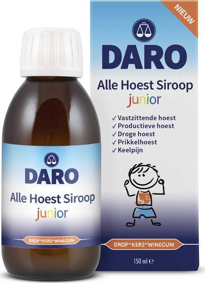 Daro Alle Hoest Siroop Junior 150ML