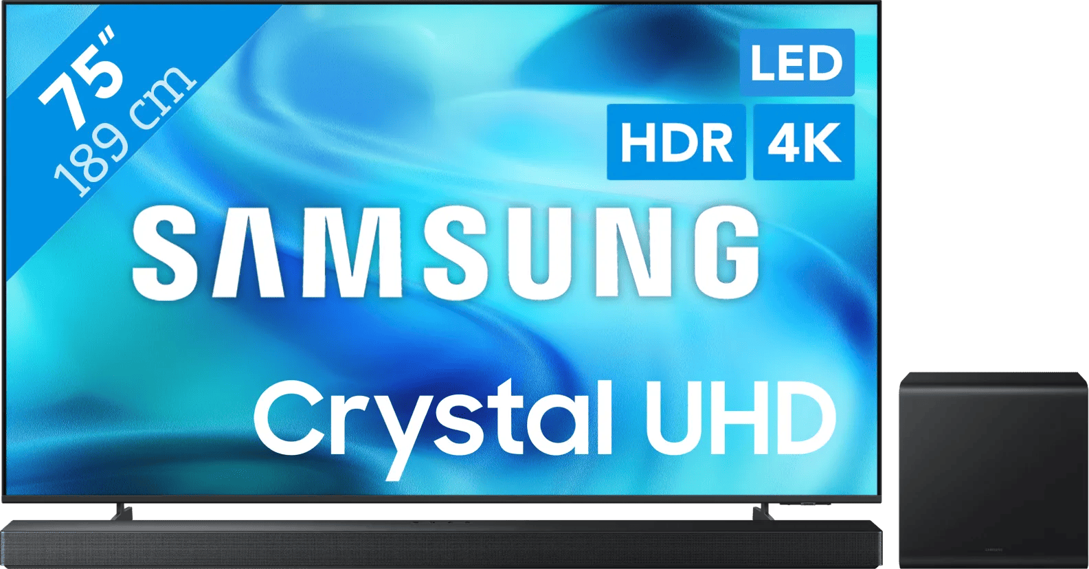 Samsung Led 75" U8070H (2026) + Samsung HW-QS700F (2025)