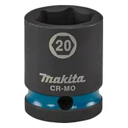 Makita E-16162 Impact Black Krachtdop 1/2" kort | 20 mm