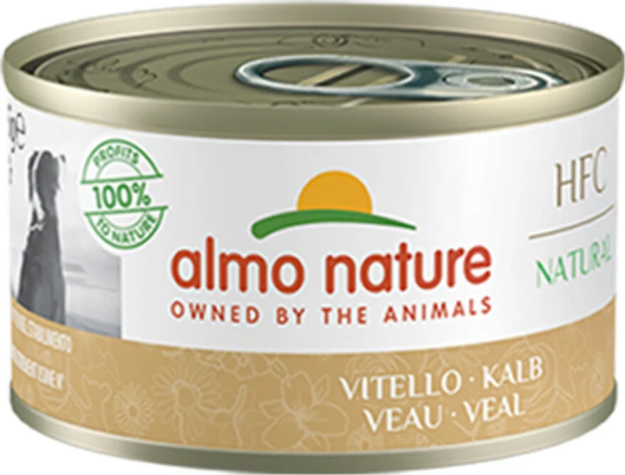 Almo Nature HFC Natural Hondenvoer Nat Kalfsvlees 95 gr