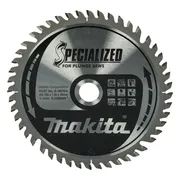Makita Invalzaagblad voor Hout | Specialized | Ø 165mm Asgat 20mm 48T - B-56764