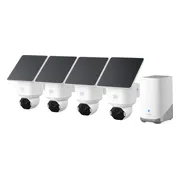 Eufy SoloCam E42 4-Pack + HomeBase 3