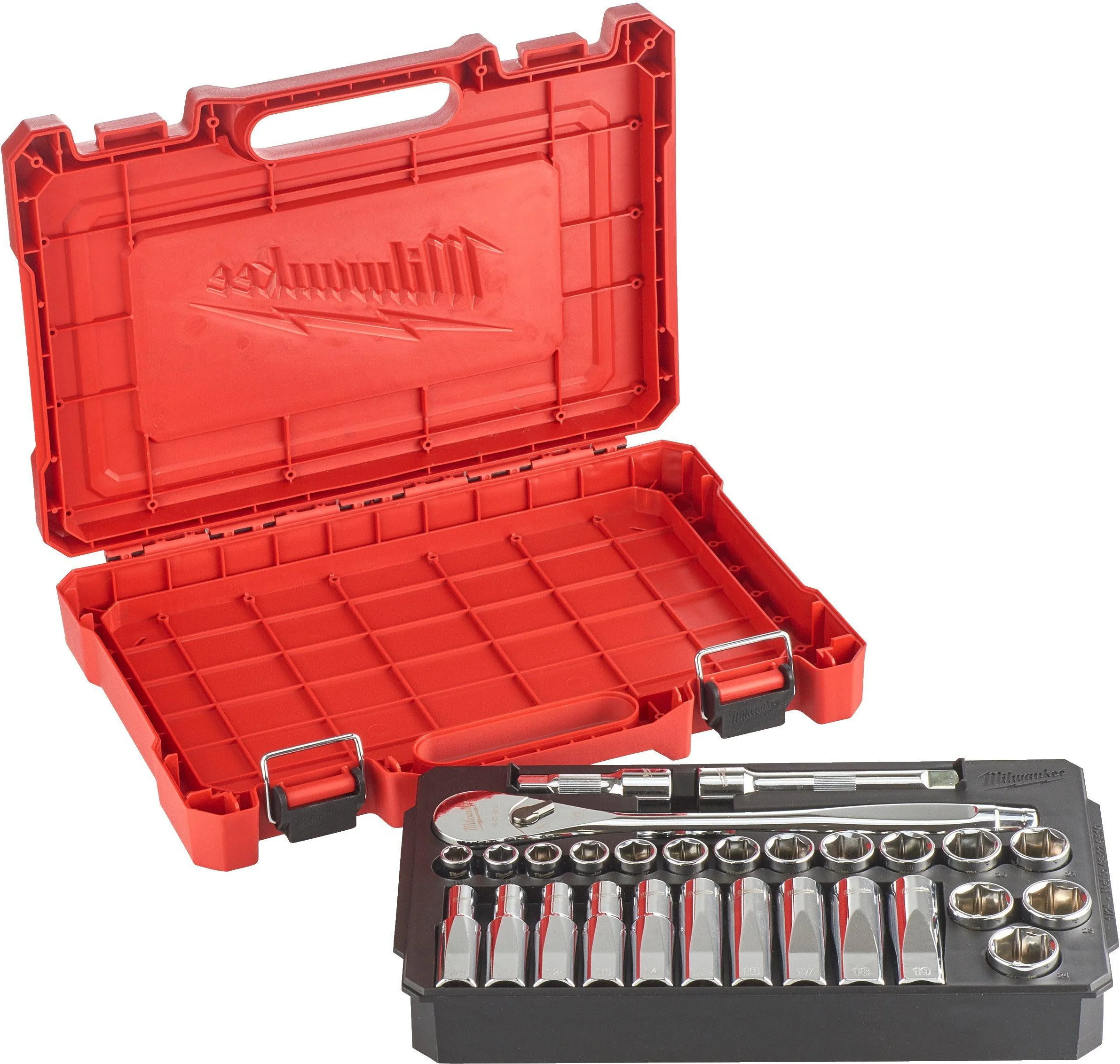 Milwaukee 1/2" Metric Socket Wrench Set 28- delig - 4932471864