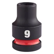 Milwaukee ShockWave™ Krachtdop 1/2" kort | 9 mm - 4932480303