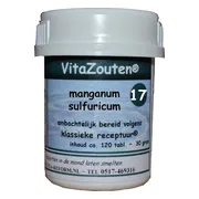 Vitazouten Nr. 17 Manganum Sulfuricum 120st 120TB