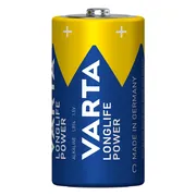 4x Varta Longlife Power C Blister 2 stuks