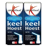 2x Lucovitaal Hoest en Keelspray 20 ml
