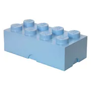 LEGO Opbergsteen met 8 noppen - lichtblauw