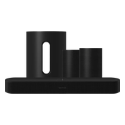 Sonos Beam Gen 2 Zwart + Era 100 SL Home Cinema Set Zwart