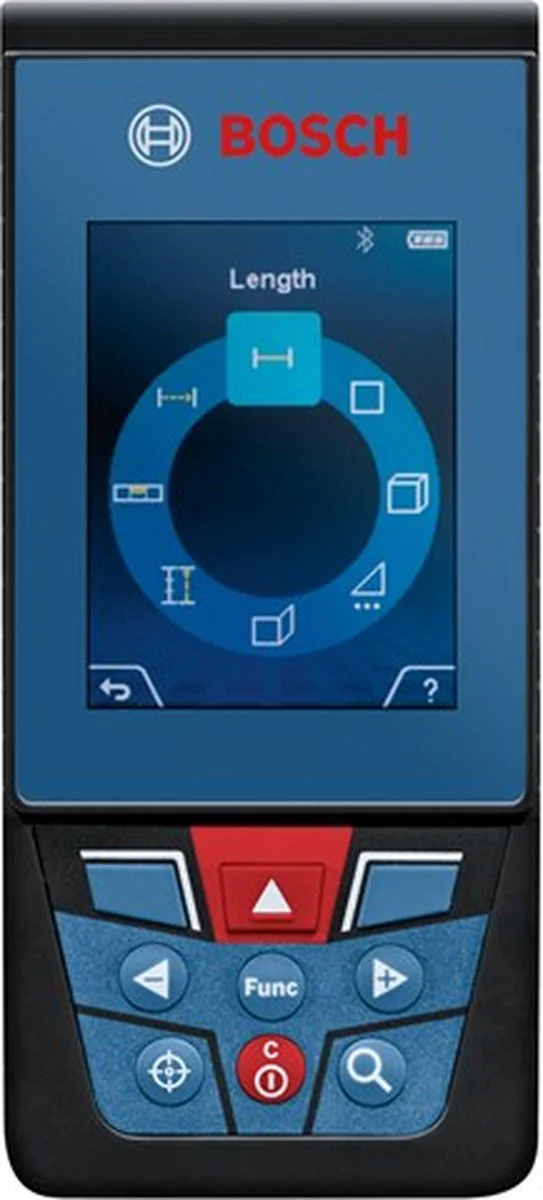 Bosch Professional PRO GLM 100-25 C Laserafstandsmeter 100m Rood - 0601072Y00