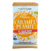 Chokay Caramel Peanut 0% Sugar Chocolate Bar 70GR