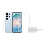 Samsung Galaxy S26 Ultra 256GB Lichtblauw 5G + Basis Accessoirepakket