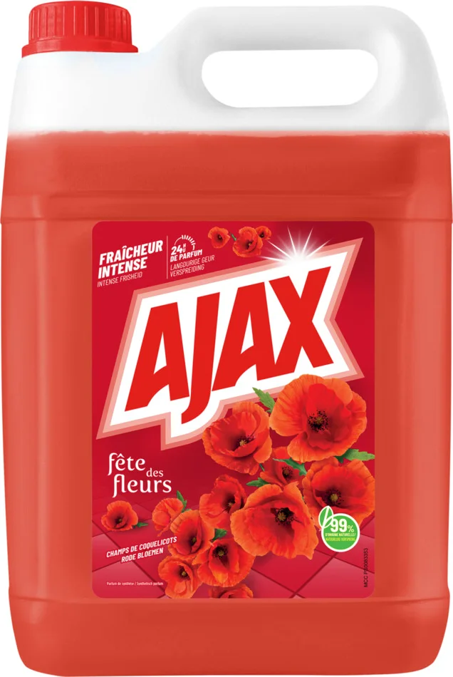 Ajax Allesreiniger Rode Bloemen 5 liter
