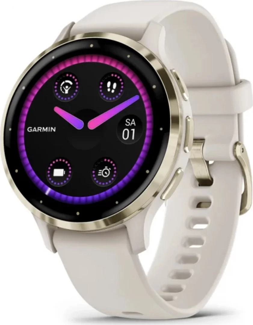 Garmin Venu 3S Goud/Wit