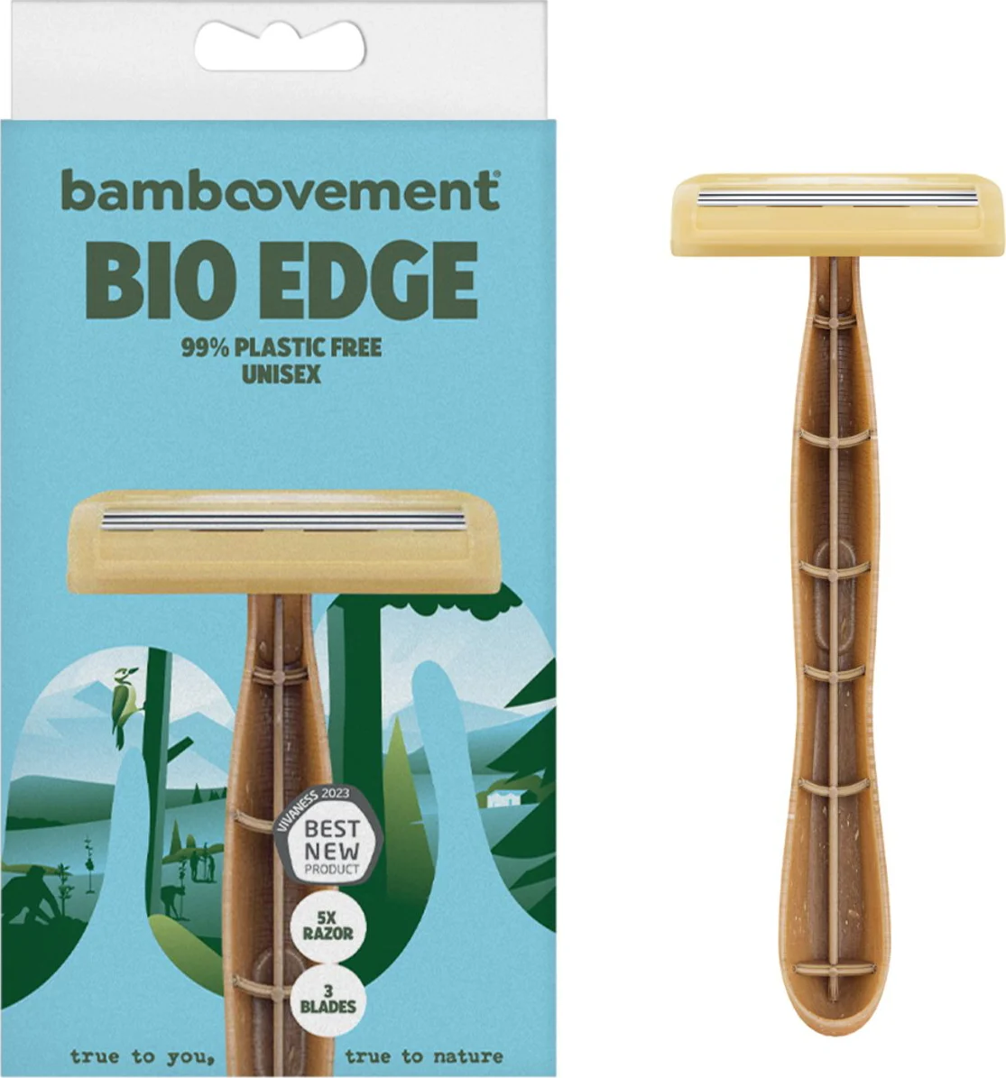 Bamboovement Wegwerpmesjes 5ST