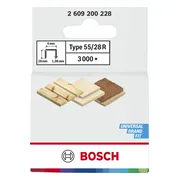 Bosch Professional Nieten type 55 | 28 mm | 6,0 x 1,08 mm | 3000 stuks - 2609200228