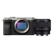 Sony A7C II Zilver + FE 50mm f/1.8