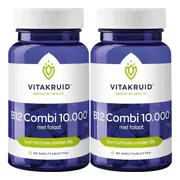 2x Vitakruid B12 Combi 10.000 met folaat 60 tabletten
