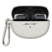 Siliconen opbergetui voor Bose Ultra Open oordopjes Wit