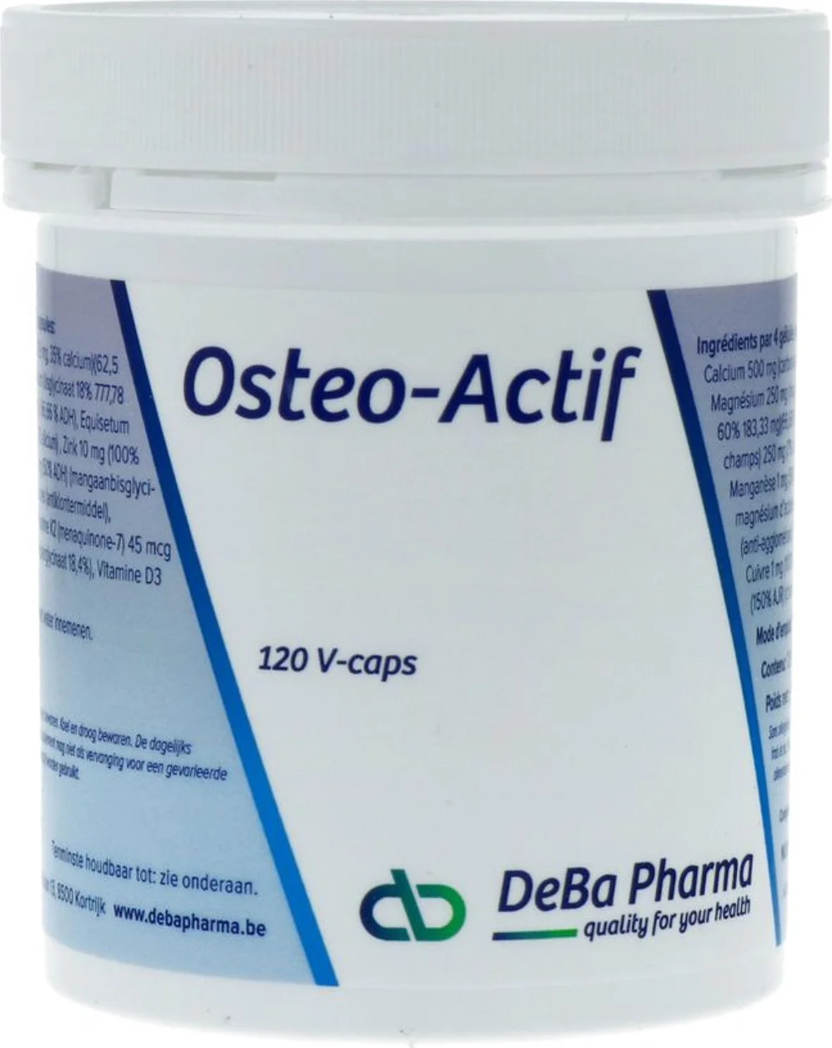 DeBa Pharma Osteo-actif Capsules 120VCP