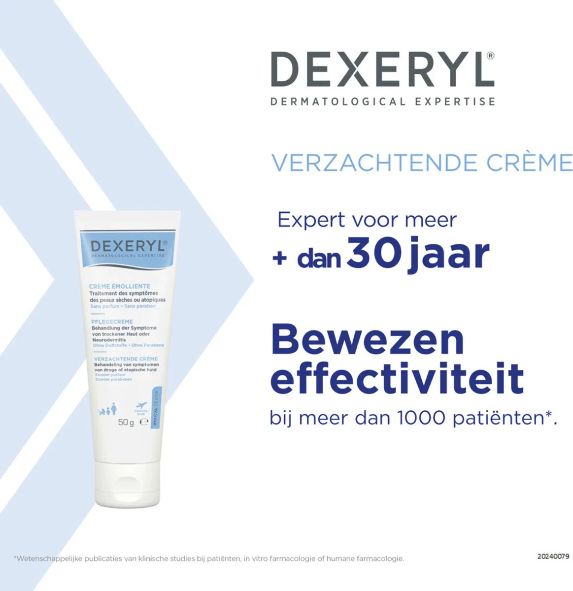 Dexeryl Verzachtende Crème Mini 50GR