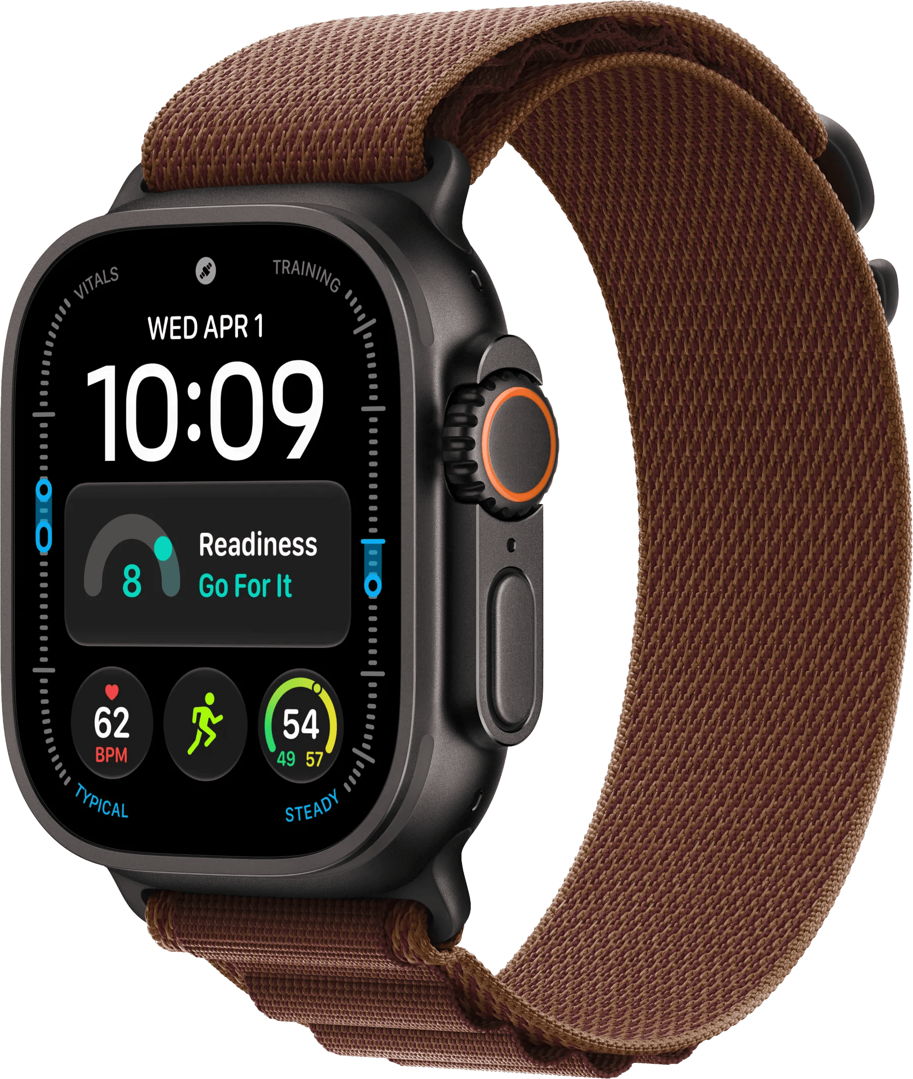 Apple Watch Ultra 4 Cellular 49mm Zwart Alpine Band L