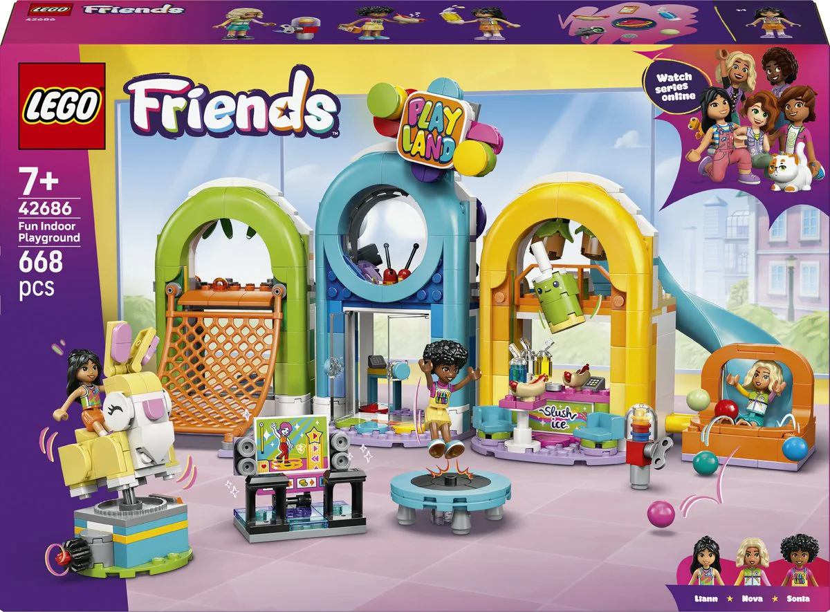 LEGO Friends Binnenspeeltuin 42686
