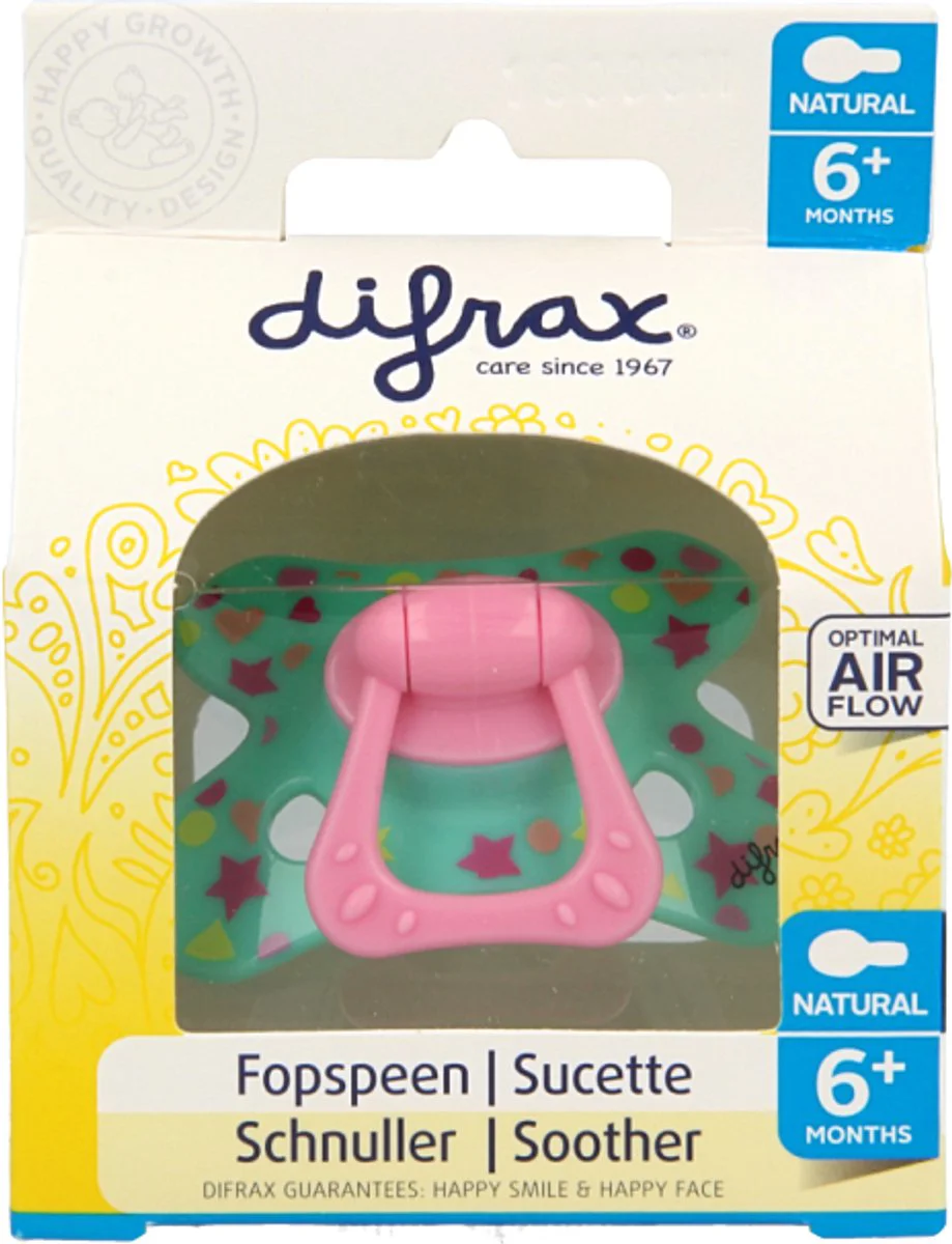 Difrax Fopspeen Natural 6+ maanden