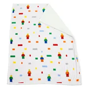 LEGO Masterbrand Deken met teddy fleece