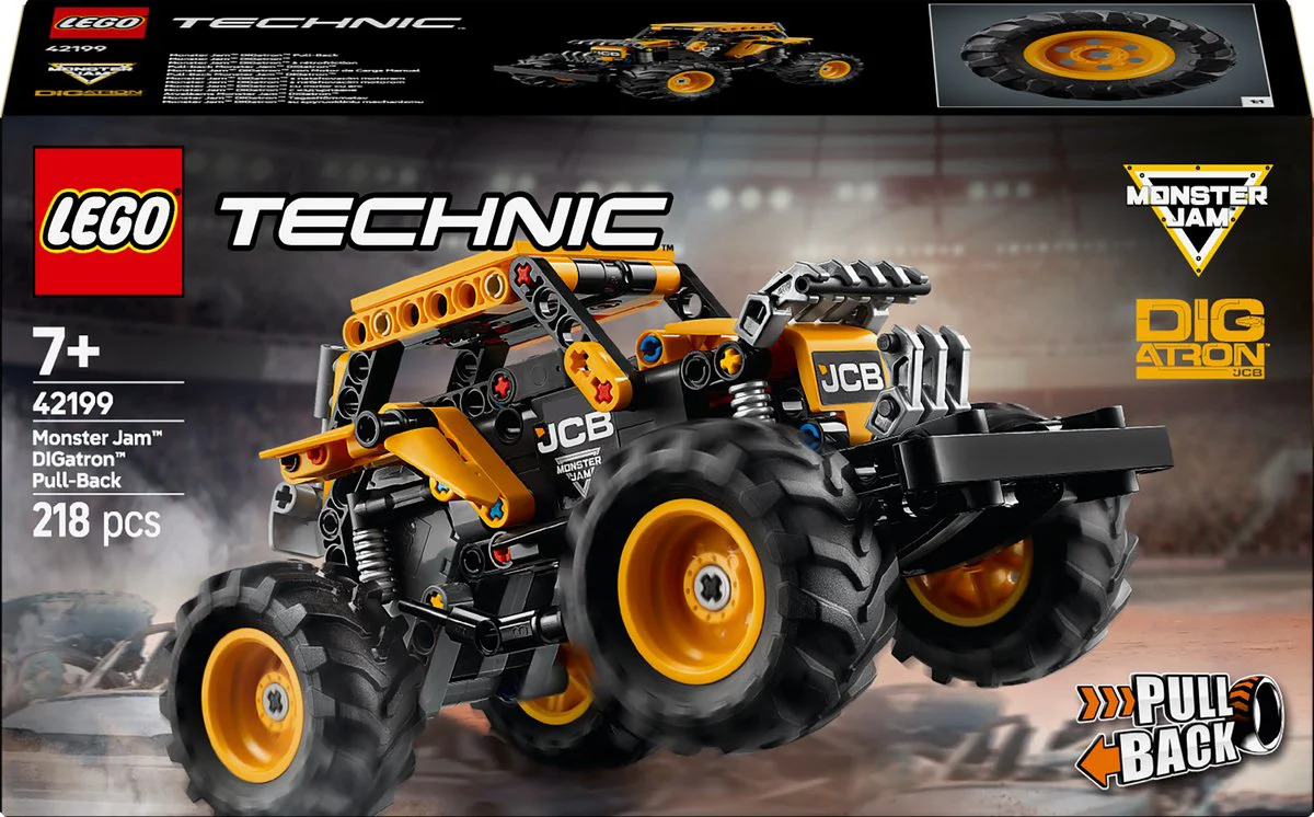 LEGO Technic Monster Jam DIGatron pull-back 42199