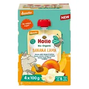 Holle Knijpfruit Banana Lama Multipack Bio 4ST