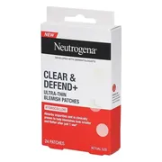 Neutrogena Clear & Defend Ultra-Thin Blemish Patches 24ST