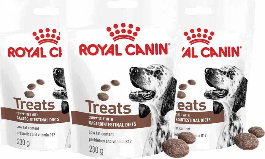 3x Royal Canin Hondensnack Gastrointestinal Treats 230 gr