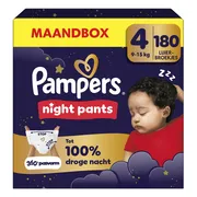 Pampers Baby Dry Night Pants Luierbroekjes Maat 4 (9kg-15kg) 180 stuks