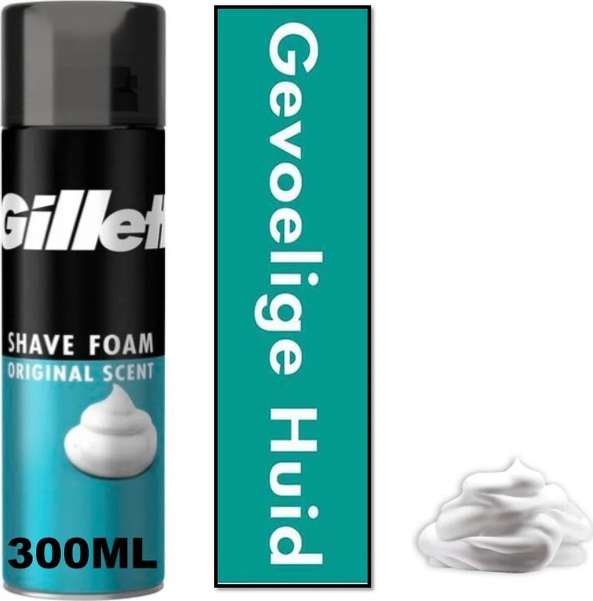 Gillette Scheerschuim Gevoelige Huid 200ML