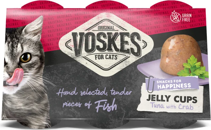 Voskes Tender Pieces Tonijn - Krab 6 x 25 gr