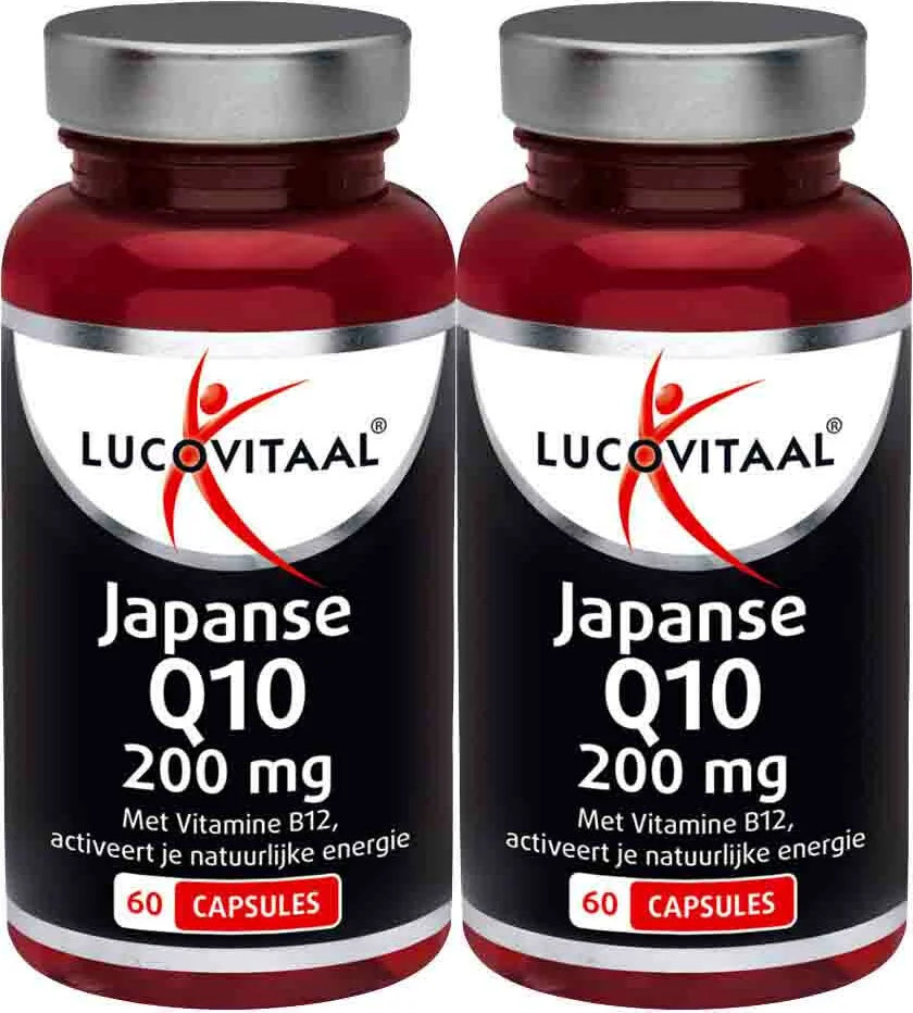 2x Lucovitaal Japanse Q10 60 capsules